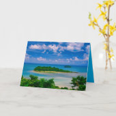 Thailand Tropical Islands Karte (Gelbe Blume)