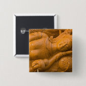 Thailand, Ubon Ratchathani, Candle Festival, 3 Button (Vorne & Hinten)