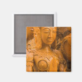 Thailand, Ubon Ratchathani, Candle Festival, Magnet (Vorderseite/Rückseite)