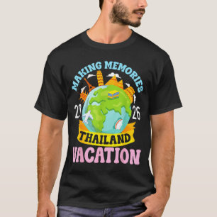 Thailand Urlaub 2026 Reise Erinnerungen schaffen F T-Shirt