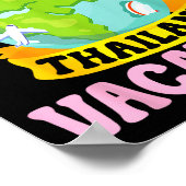 Thailand Vacation 2026 Travel Making Memories Fami Poster (Ecke)