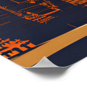 Thailand Vintage Travel Poster (Ecke)