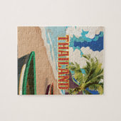 Thailand Vintage Travel Poster Puzzle (Horizontal)