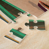 Thailand Vintage Travel Poster Puzzle (Seite)