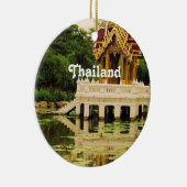 Thailand-Wasser-Garten Keramikornament (Rechts)
