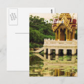 Thailand Water Garden Postkarte (Vorne/Hinten)