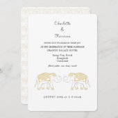 Thailand Wedding Destination Einladung (Vorne/Hinten)