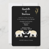 Thailand Wedding Destination Foto Einladung (Vorderseite)