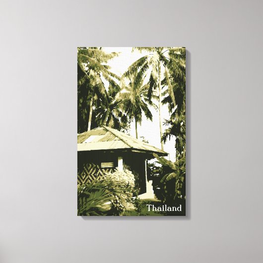 Thailand Wrapped Canvas Leinwanddruck (Vorderseite)
