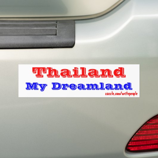 Thailand Zuhause Autoaufkleber (Auf Auto)