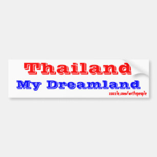 Thailand Zuhause Autoaufkleber