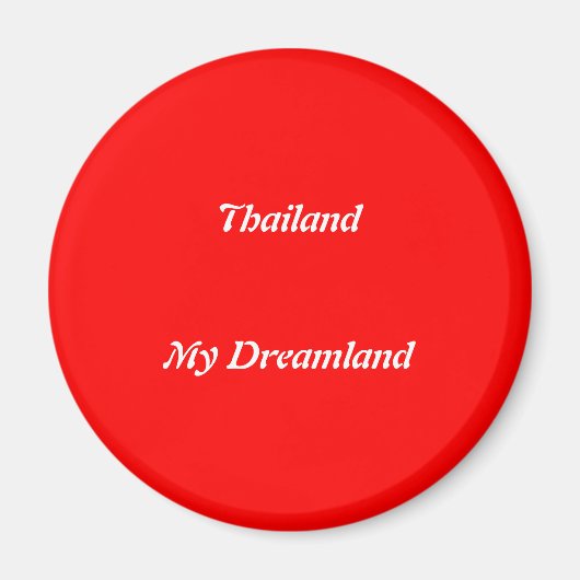 Thailand Zuhause Magnet (Vorne)