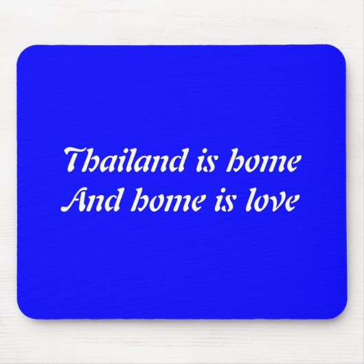 Thailand Zuhause Mousepad (Vorne)