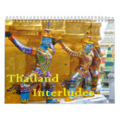 Thailand-Zwischenspiele Kalender (Titelbild)
