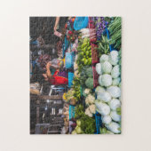 Thailändische Bauer Markt Gemüse Puzzle (Vertikal)