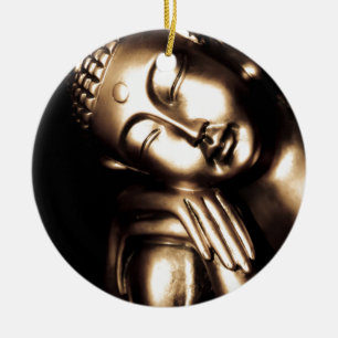 Thailändische Buddha-Klugheit Keramikornament