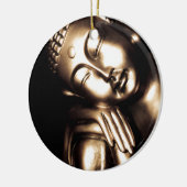 Thailändische Buddha-Klugheit Keramikornament (Links)