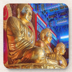 Thailändische China-Buddha-Bildstatue Getränkeuntersetzer
