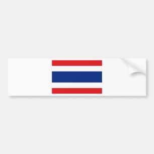 Thailändische Flagge Autoaufkleber