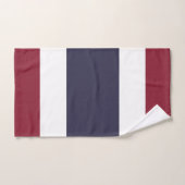 Thailändische Flagge Badhandtuch Set (Handtuch)