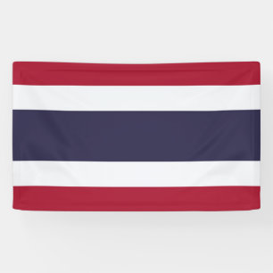 Thailändische Flagge Banner