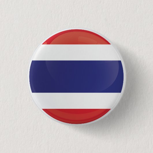 Thailändische Flagge Button (Vorderseite)