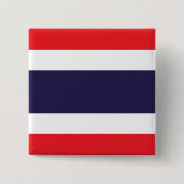 Thailändische Flagge Button (Vorderseite)