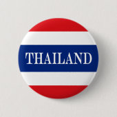 Thailändische Flagge Button (Vorderseite)