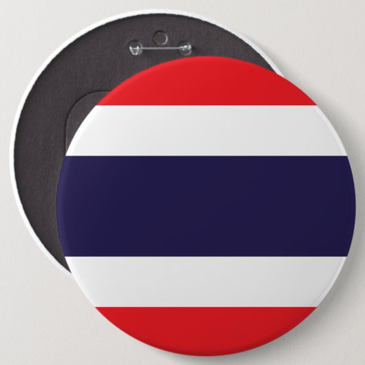 Thailändische Flagge Button (Vorne & Hinten)