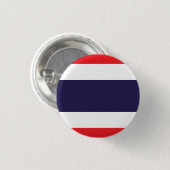 Thailändische Flagge Button (Vorne & Hinten)