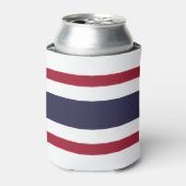 Thailändische Flagge Dosenkühler (Kanne Vorderseite)