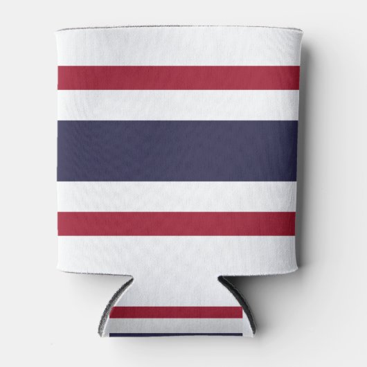 Thailändische Flagge Dosenkühler (Vorderseite)