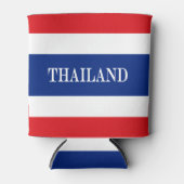 Thailändische Flagge Dosenkühler (Vorderseite)