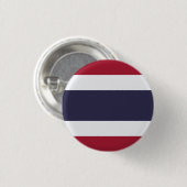 Thailändische Flagge, Flagge Thailands Button (Vorne & Hinten)