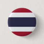 Thailändische Flagge, Flagge Thailands Button (Vorderseite)