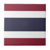 Thailändische Flagge Fliese (Vorderseite)
