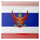 Thailändische Flagge Fliese (Vorderseite)