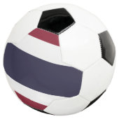 Thailändische Flagge Fußball (Dreiviertel)