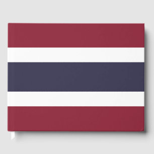 Thailändische Flagge Gästebuch