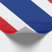 Thailändische Flagge Geschenkpapier (Ecke)