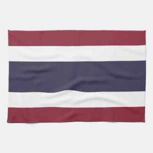Thailändische Flagge Geschirrtuch