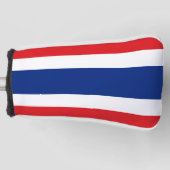 Thailändische Flagge Golf Headcover (Vorderseite)