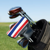 Thailändische Flagge Golf Headcover (In Situ)