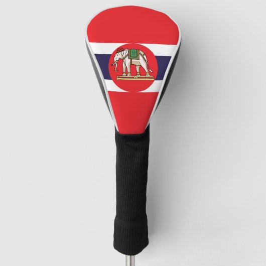 Thailändische Flagge Golf Headcover (Vorderseite)