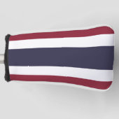 Thailändische Flagge Golf Headcover (Vorderseite)