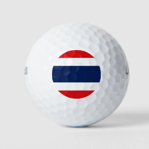 Thailändische Flagge Golfball