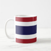 Thailändische Flagge Kaffeetasse (Links)