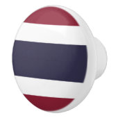Thailändische Flagge Keramikknauf (Rechts)