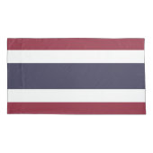 Thailändische Flagge Kissenbezug (Rückseite)