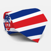 Thailändische Flagge Krawatte (Gerollt)